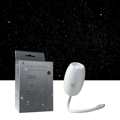 LED star projector for car aesthetic lighting