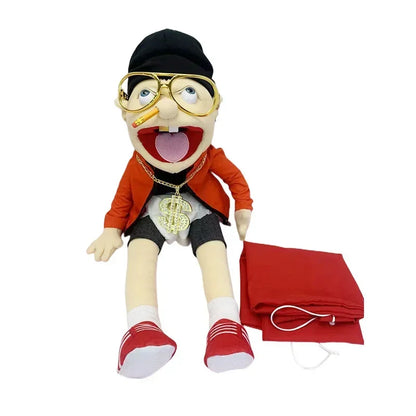 Jeffy Hand Puppet | SML Characters | Soft Plush Open Mouth Muppet Toy