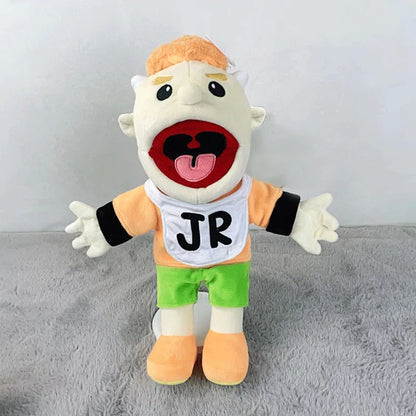 Jeffy Hand Puppet | SML Characters | Soft Plush Open Mouth Muppet Toy