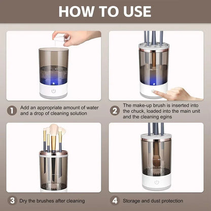 Electric Makeup Brush Cleaner & Dryer