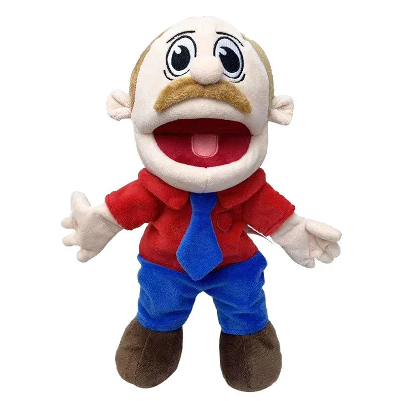 Jeffy Hand Puppet | SML Characters | Soft Plush Open Mouth Muppet Toy