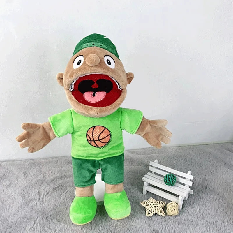 Jeffy Hand Puppet | SML Characters | Soft Plush Open Mouth Muppet Toy