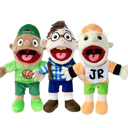 Jeffy Hand Puppet | SML Characters | Soft Plush Open Mouth Muppet Toy