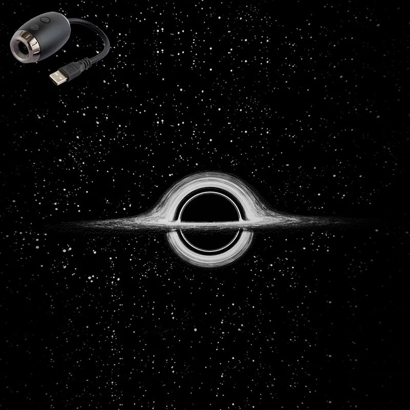 Car Star Projector Light – USB Galaxy Ambient Interior LED